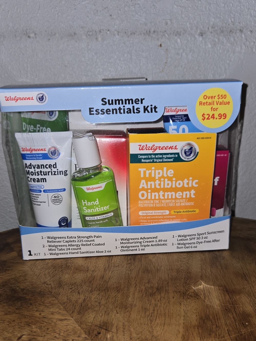 Walgreens Summer Essentials Kit - 8 Products